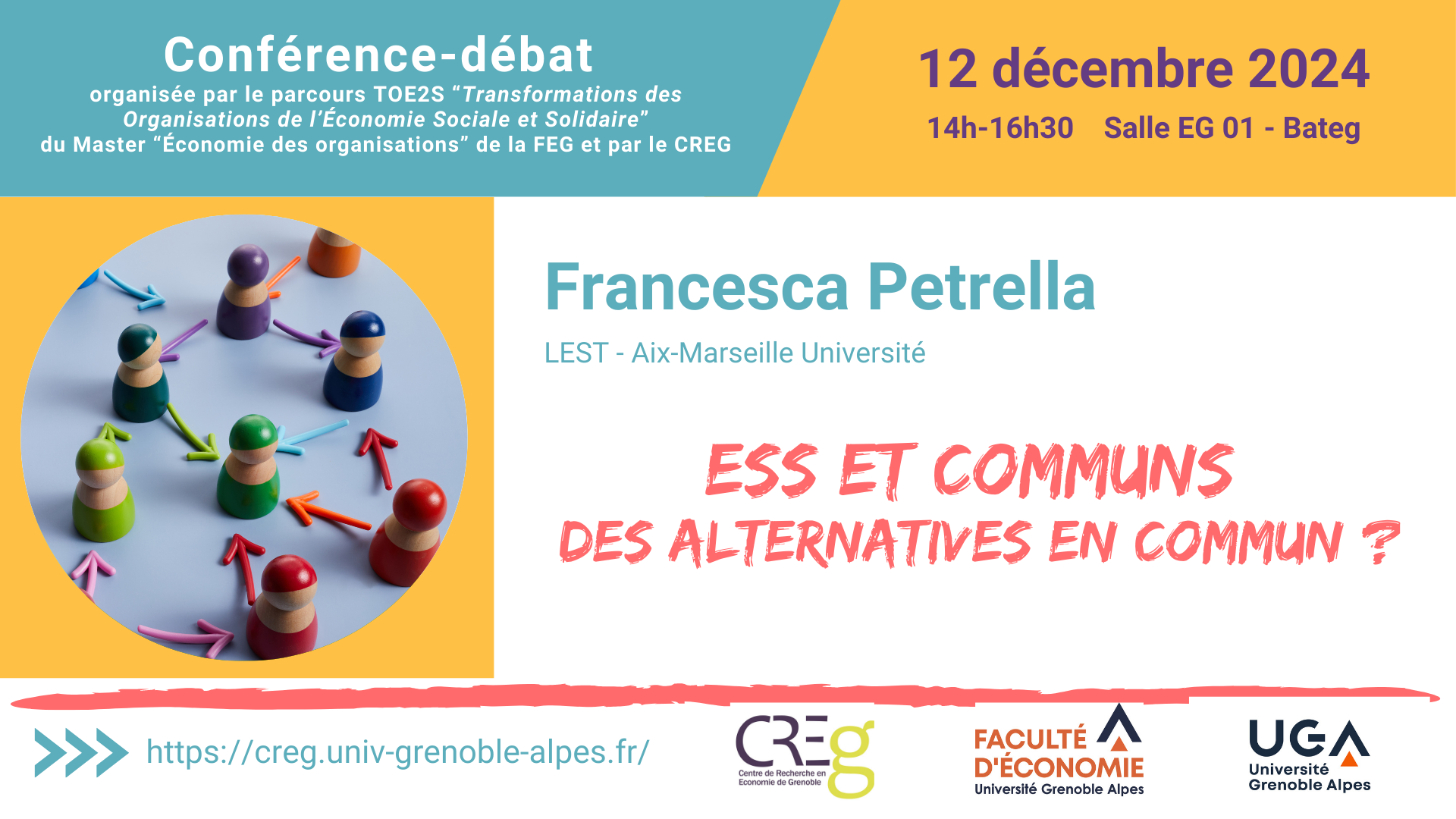 Conférence-débat de Francesca Petrella 