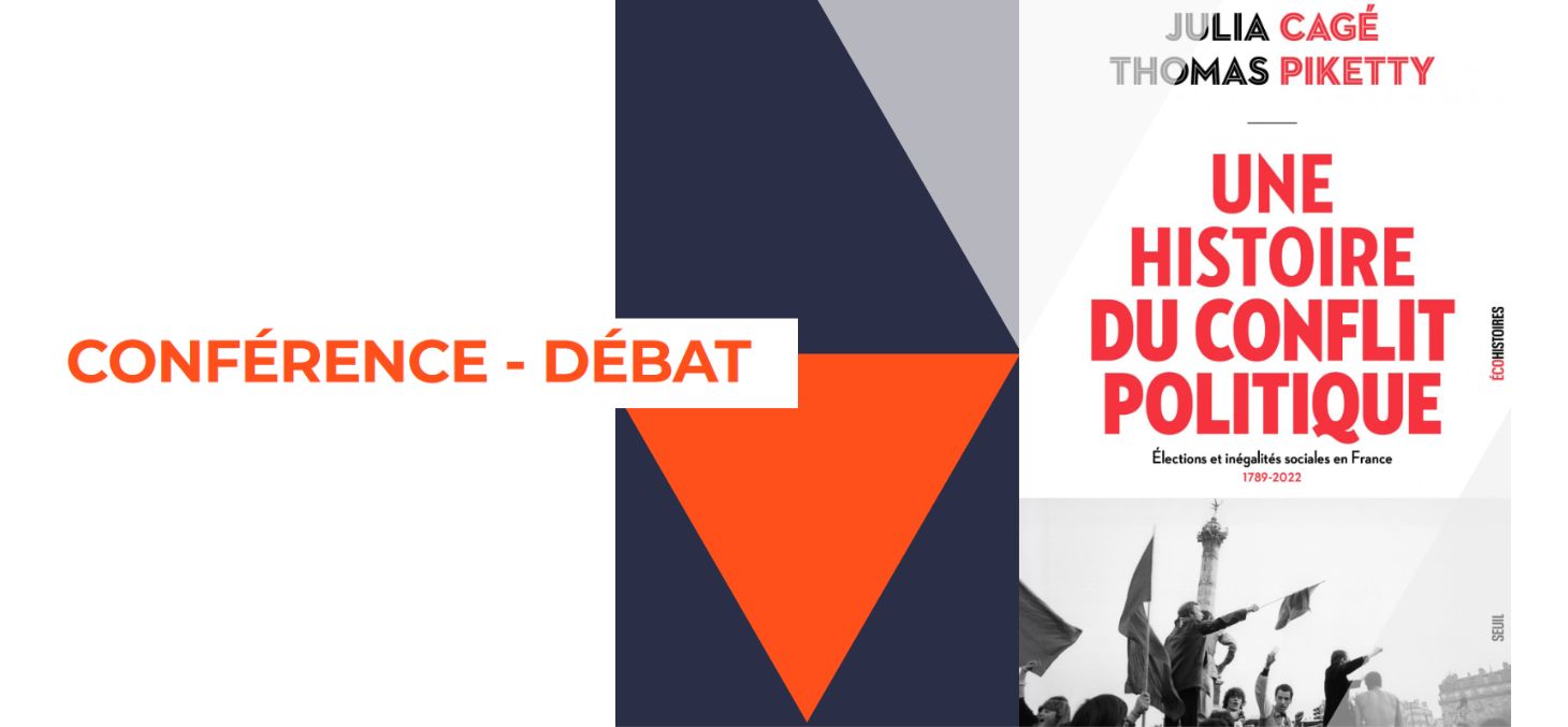 Conférence-débat de Julia Cagé et Thomas Piketty